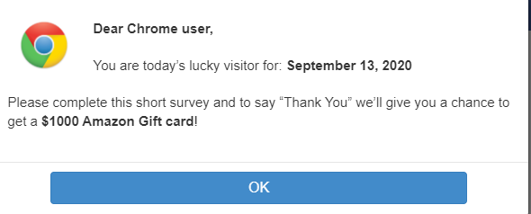 Phishing Popup #1